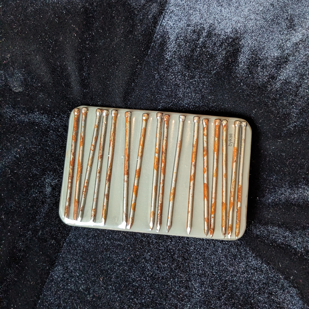 Vintage Metal Nail Set